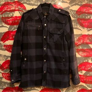 Ben Sherman Black Shacket